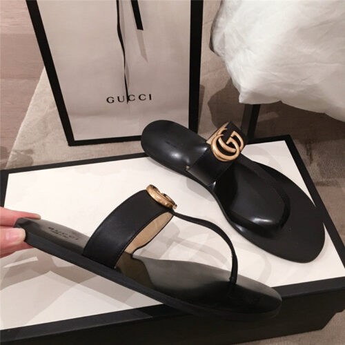 High Quality Luxury Gucci Slippers – Style 40019 product detail