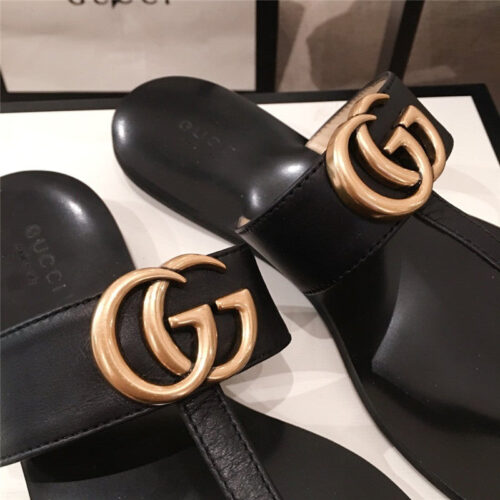 High Quality Luxury Gucci Slippers – Style 40019 product detail