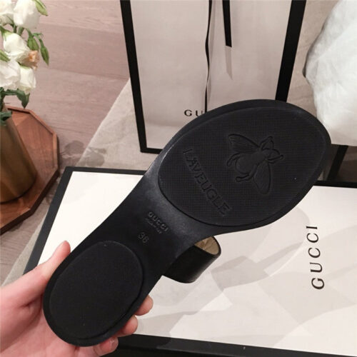 High Quality Luxury Gucci Slippers – Style 40019 product detail