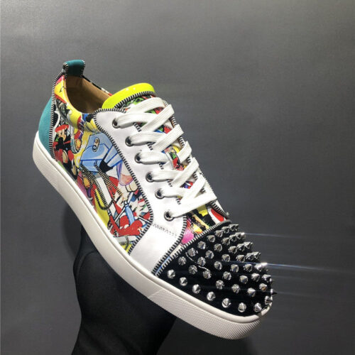 High Quality Luxury Christian Louboutin Spiked Shoes – Style 97012 product detail