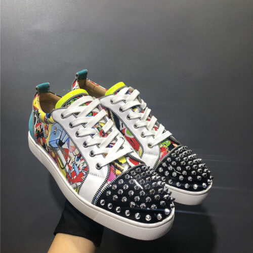 High Quality Luxury Christian Louboutin Spiked Shoes – Style 97012