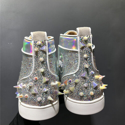 High Quality Luxury Christian Louboutin Spiked Shoes – Style 64244 product detail