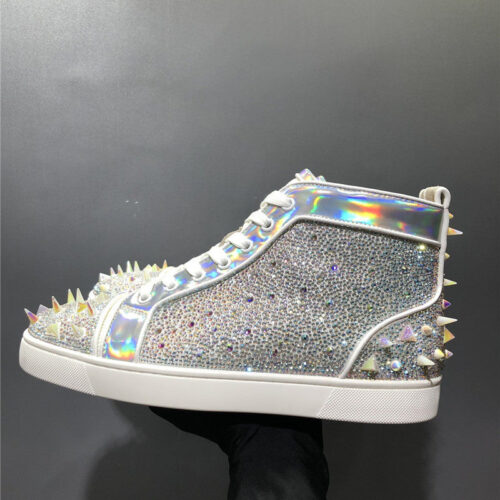 High Quality Luxury Christian Louboutin Spiked Shoes – Style 64244 product detail