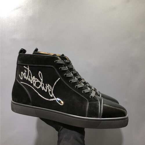 High Quality Luxury Christian Louboutin Spiked Shoes – Style 98708 alternate view