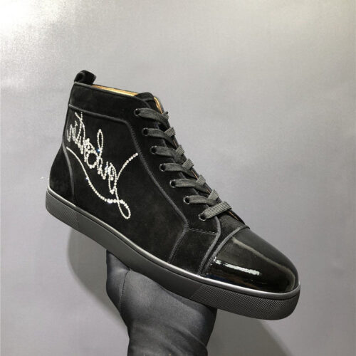 High Quality Luxury Christian Louboutin Spiked Shoes – Style 98708 product detail