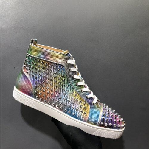 High Quality Luxury Christian Louboutin Spiked Shoes alternate view