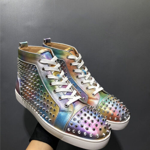 High Quality Luxury Christian Louboutin Spiked Shoes