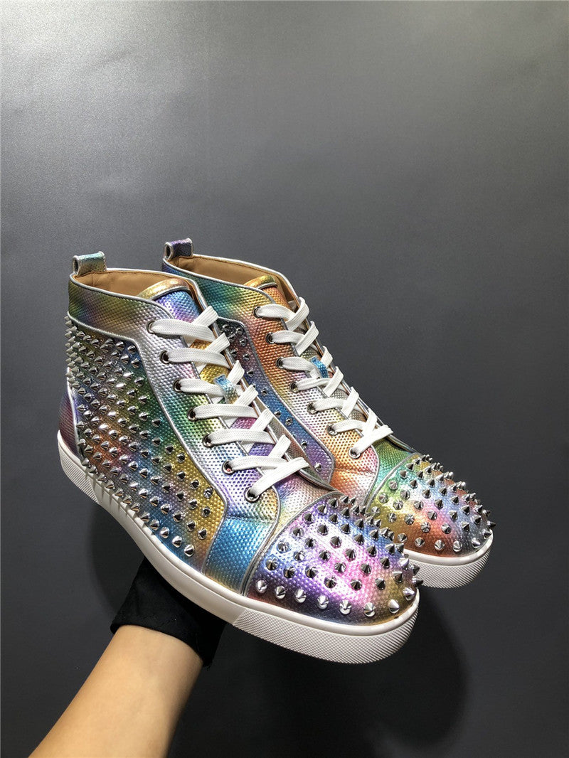 High Quality Luxury Christian Louboutin Spiked Shoes