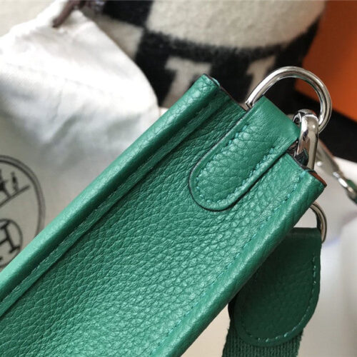 High Quality Luxury Hermes Evelyne 18 Bag Green product detail