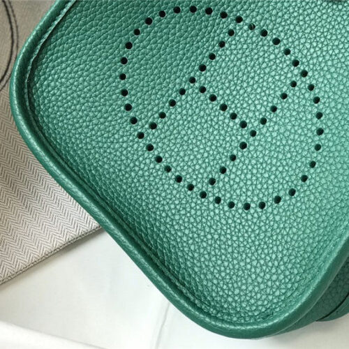 High Quality Luxury Hermes Evelyne 18 Bag Green product detail