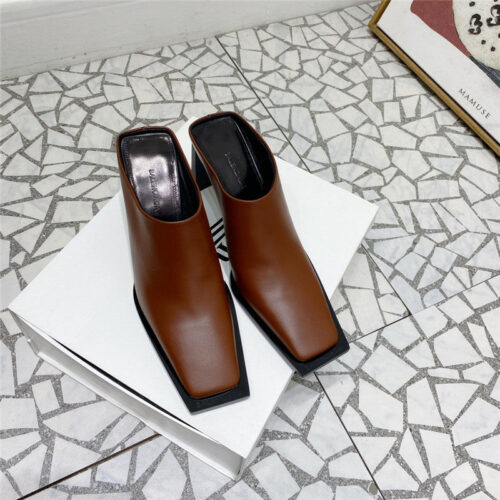 High Quality Luxury Balenciaga Heel Slippers alternate view