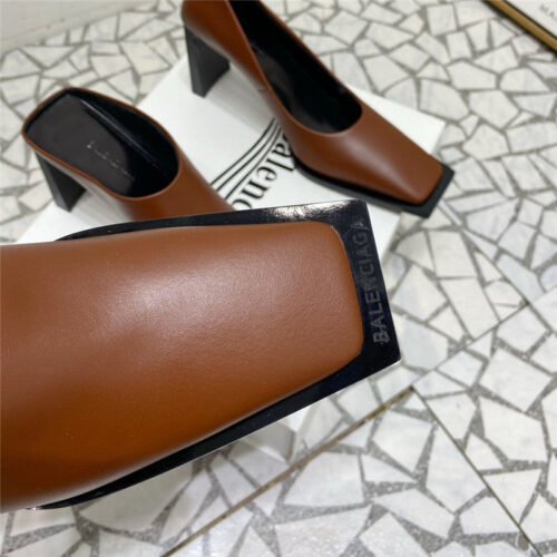 High Quality Luxury Balenciaga Heel Slippers product detail