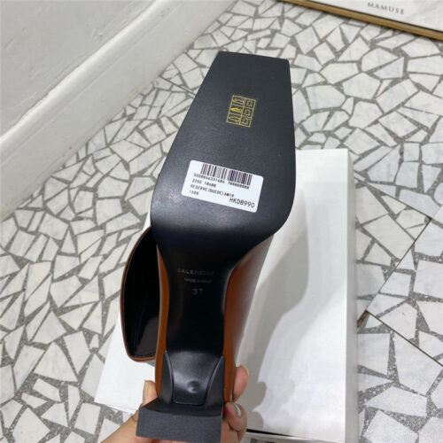High Quality Luxury Balenciaga Heel Slippers product detail