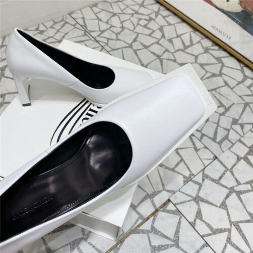 High Quality Luxury Balenciaga Heel Slippers – Style 89763 product detail
