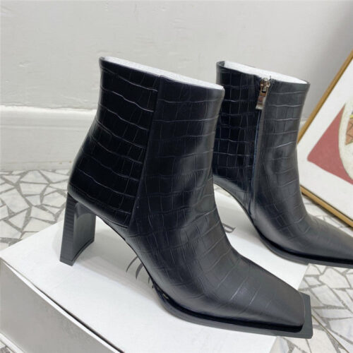 High Quality Luxury Balenciaga Boots Black – Style 03969 alternate view