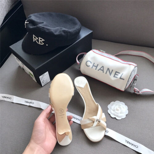 High Quality Luxury Chanel Vintage Slippers product detail