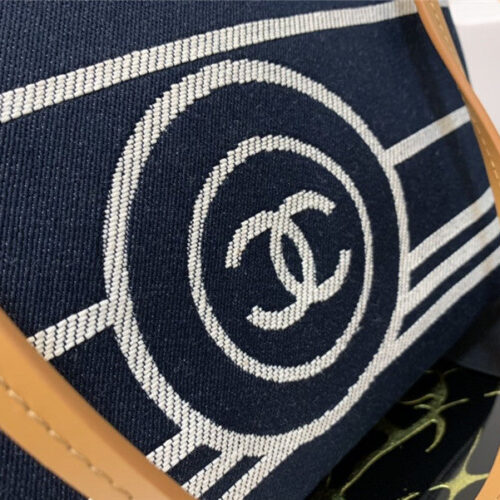 High Quality Luxury Chanel Canvas Beach Shopping Bag product detail