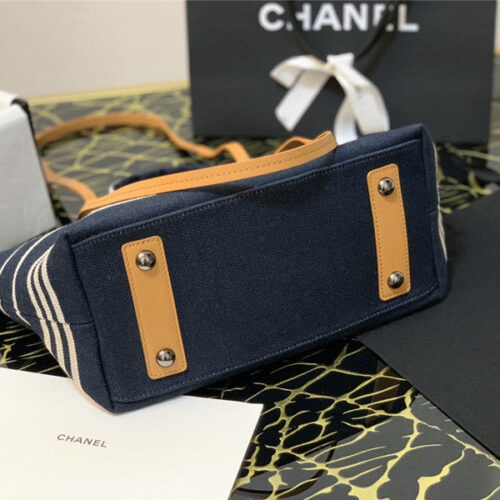 High Quality Luxury Chanel Canvas Beach Shopping Bag product detail
