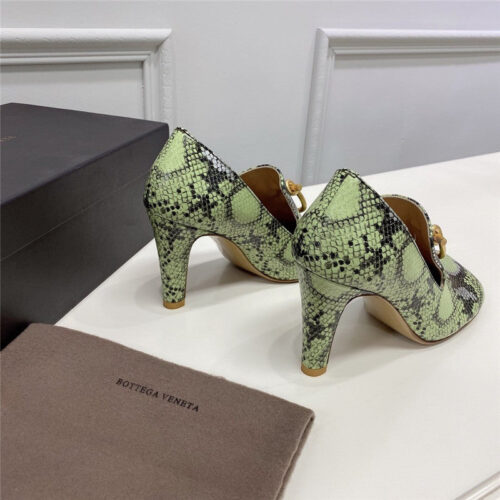 High Quality Luxury Bottega Veneta Round-Toe Heels – Style 11014 product detail