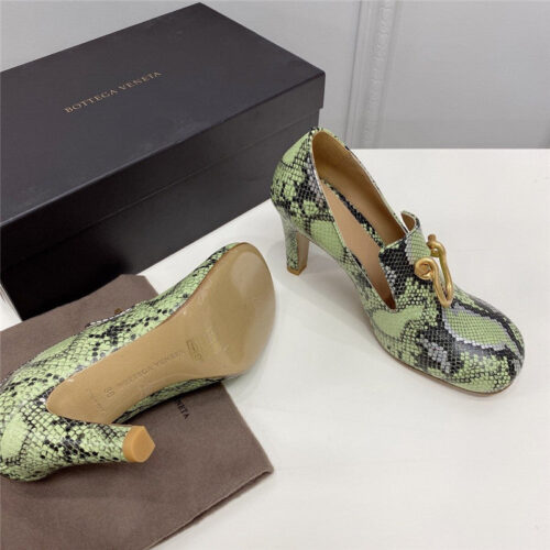 High Quality Luxury Bottega Veneta Round-Toe Heels – Style 11014 product detail