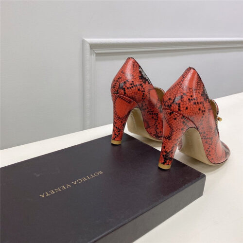 High Quality Luxury Bottega Veneta Round-Toe Heels product detail