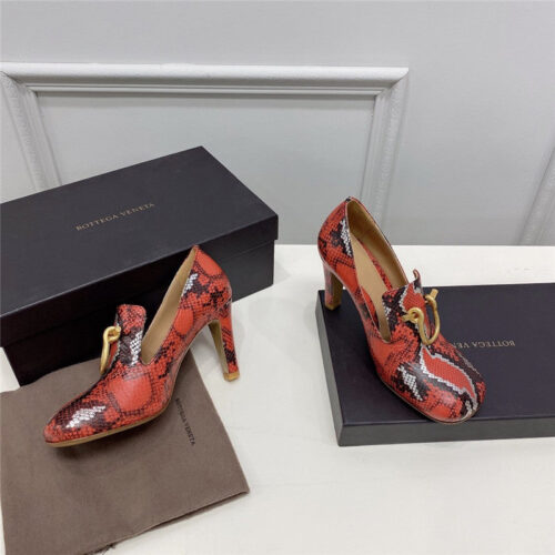 High Quality Luxury Bottega Veneta Round-Toe Heels product detail