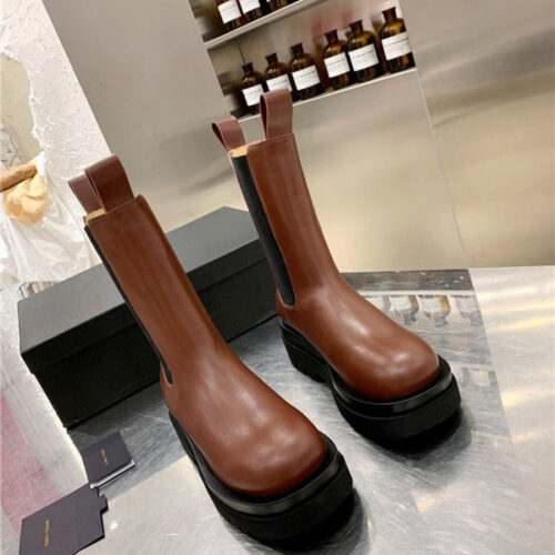 High Quality Luxury Bottega Veneta Platform Boots – Style 91270 alternate view