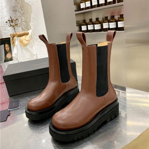 High Quality Luxury Bottega Veneta Platform Boots – Style 91270