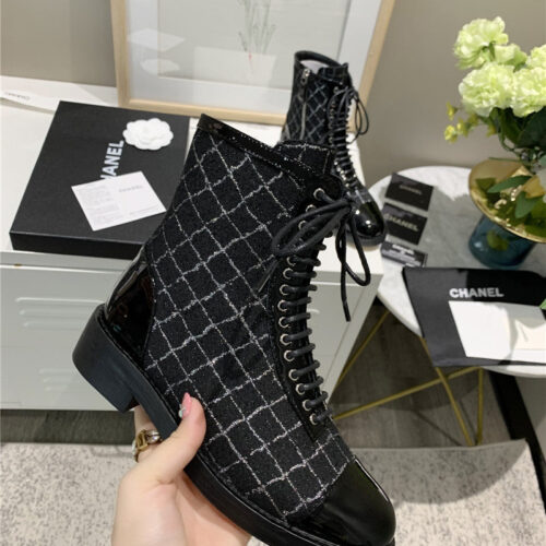 High Quality Luxury Chanel Boots alternate view