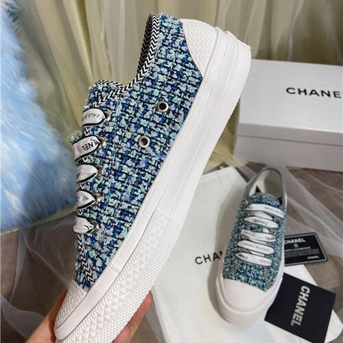 High Quality Luxury Chanel X Converse Shoes Shoes alternate view