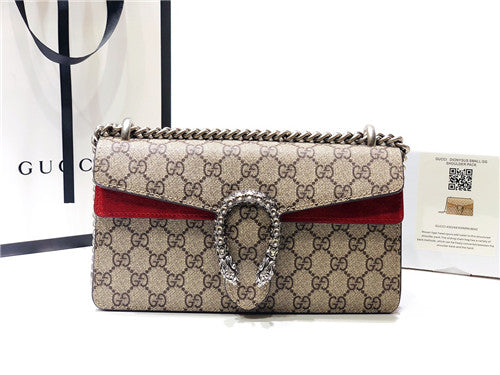High Quality Luxury Gucci Dionysus Small GG Shoulder Bag – Style 03297