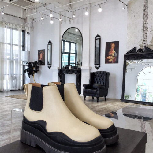 High Quality Luxury Bottega Veneta Platform Boots – Style 66108