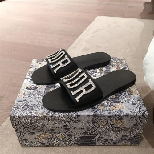 High Quality Luxury Dior Slippers Womens