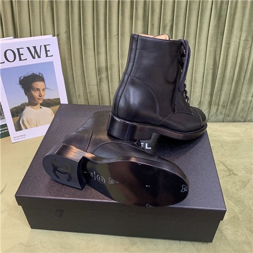 High Quality Luxury Chanel Motorcycle Boots Women Shoes – Style 90342 alternate view