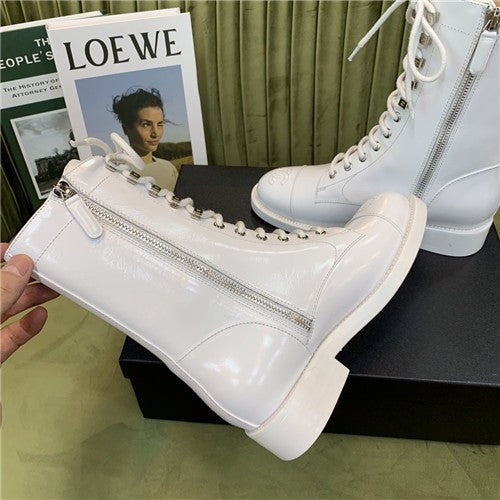 High Quality Luxury Chanel Motorcycle Boots Women Shoes alternate view