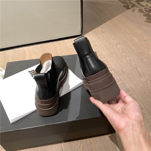 High Quality Luxury Bottega Veneta Leather Ankle Boots Shoes product detail