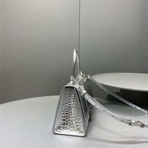 High Quality Luxury Balenciaga Hourglass Bag Silver product detail