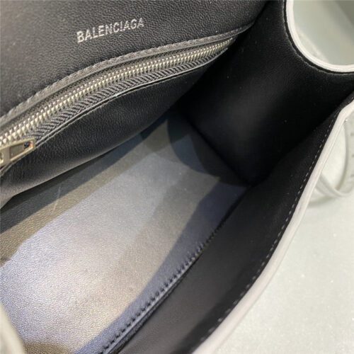 High Quality Luxury Balenciaga Hourglass Bag Silver product detail