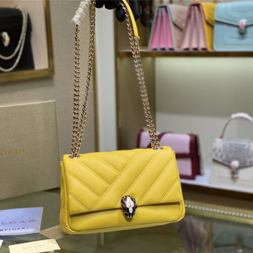 High Quality Luxury Bvlgari Serpenti Cabochon Shoulder Bag – Style 42572 product detail