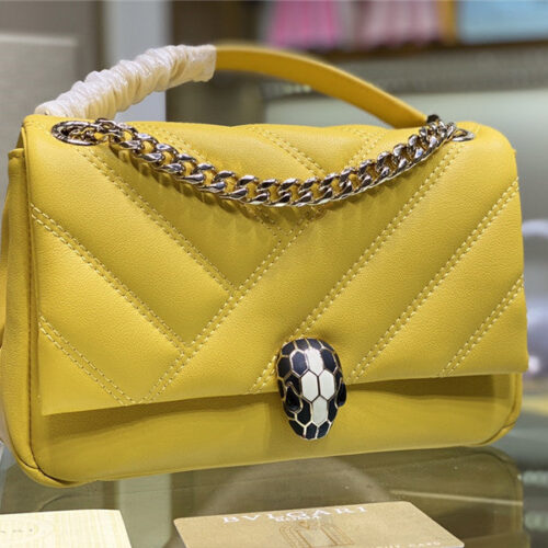 High Quality Luxury Bvlgari Serpenti Cabochon Shoulder Bag – Style 42572 product detail