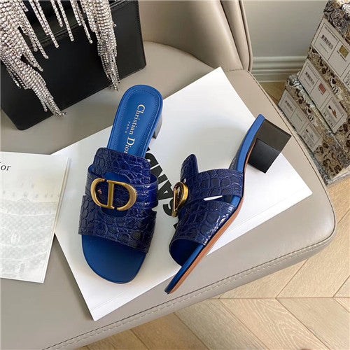 High Quality Luxury Dior 30 Montaigne Heeled Slide – Style 82406 alternate view