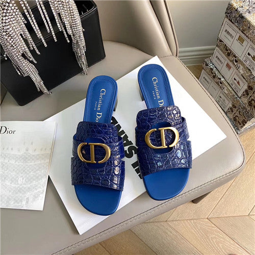 High Quality Luxury Dior 30 Montaigne Heeled Slide – Style 82406
