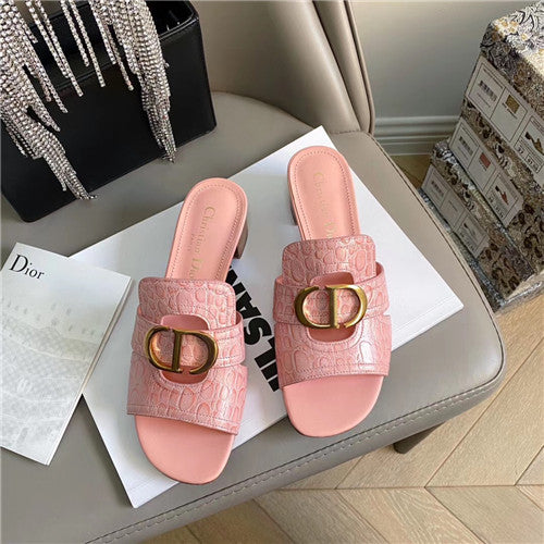 High Quality Luxury Dior 30 Montaigne Heeled Slide – Style 01606