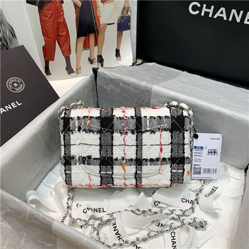 High Quality Luxury Chanel Tweed Flap Bags – Style 48321 alternate view