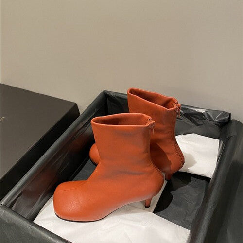High Quality Luxury Bottega Veneta Laville Calfskin Booties Shoes product detail