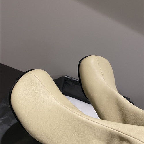 High Quality Luxury Bottega Veneta Laville Calfskin Booties product detail