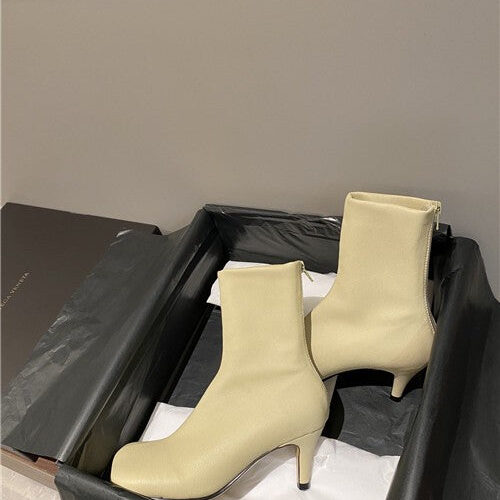 High Quality Luxury Bottega Veneta Laville Calfskin Booties alternate view