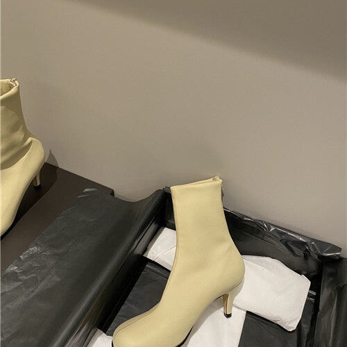 High Quality Luxury Bottega Veneta Laville Calfskin Booties product detail