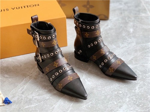 High Quality Luxury LV Jumble Booties Shoes – Style 25865