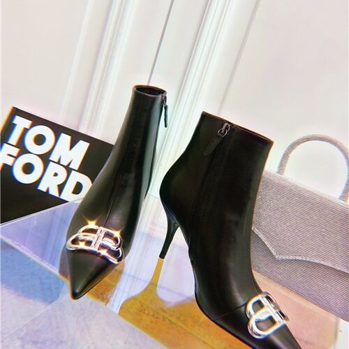 High Quality Luxury Balenciaga BB Booties Shoes product detail